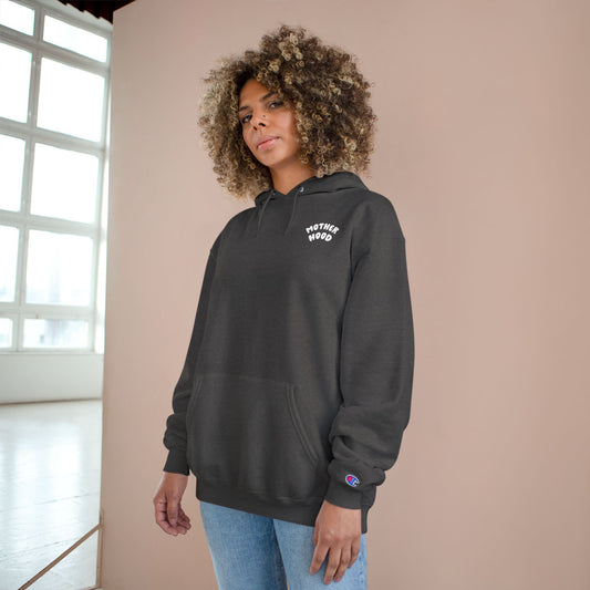 Champion Hoodie Fun Motherhood Bubble Letters